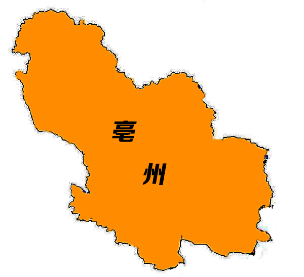 亳州市位于安徽省西北部,地处华北平原南端,属平原地带.